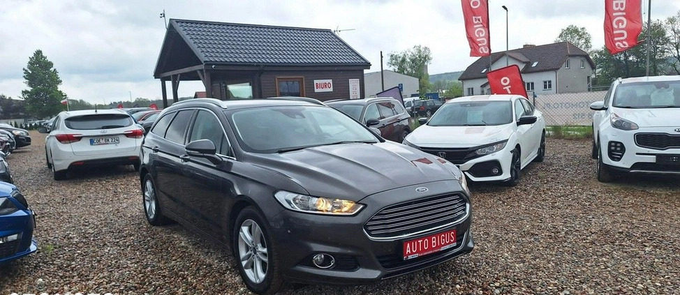 Ford Mondeo cena 53900 przebieg: 163000, rok produkcji 2017 z Zgorzelec małe 121